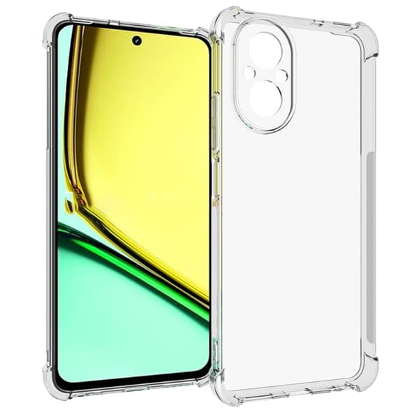 Lux-Case Airbag Realme C67 skal Transparent