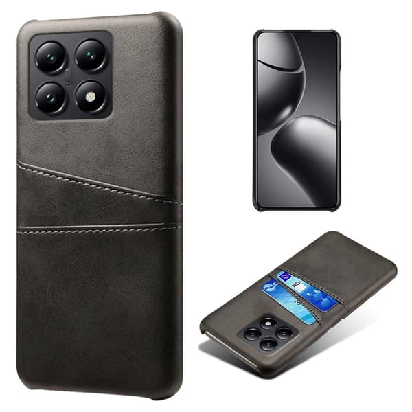 Dual Card Xiaomi 14T kotelot - Musta Black