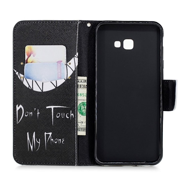 Wonderland Samsung Galaxy J4 Plus (2018) etui -  Do not Touch My Phone Multicolor