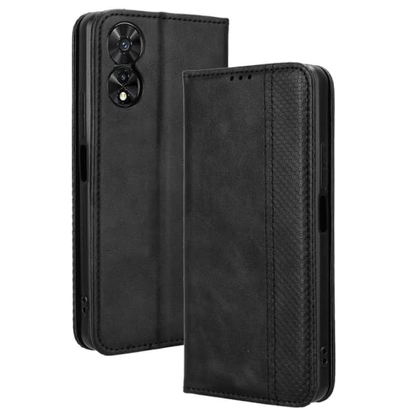 Bofink Vintage TCL 50 SE nahkakotelo - Musta Black