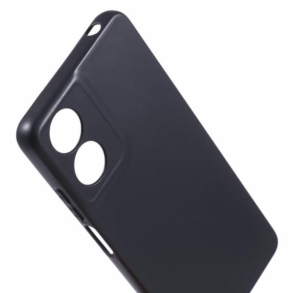 Mjukt och matt Motorola Moto G04 skal Svart