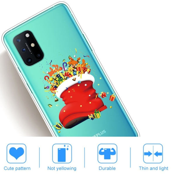 Juleveske til OnePlus 8T - Sokk Og Sokk Red