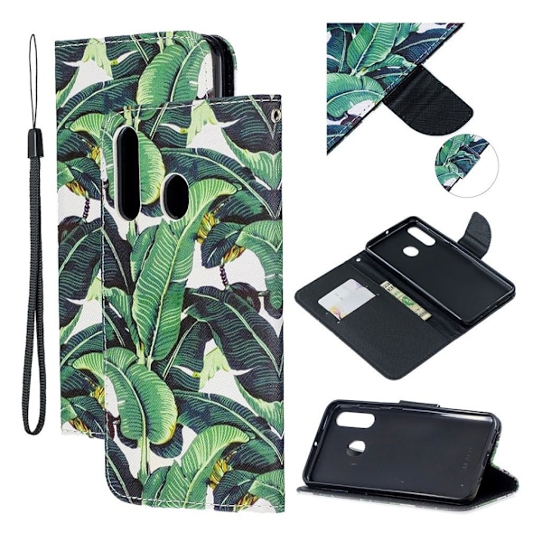 Wonderland Samsung Galaxy A60 kotelot - lehti Green