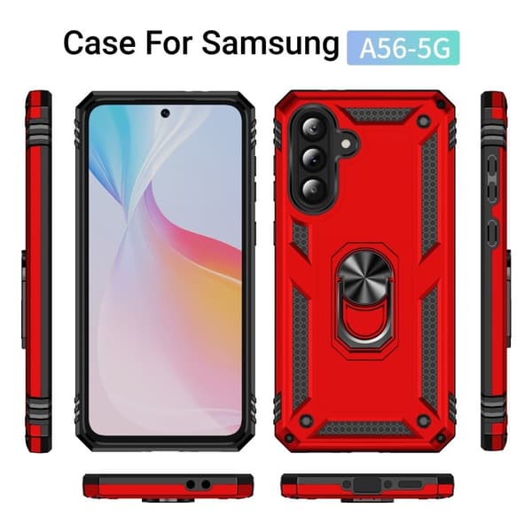 Bofink Combat Samsung Galaxy A56 kotelot - Punainen Red