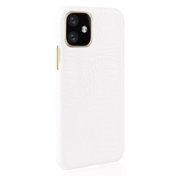 Croco iPhone 11 Pro Max kuoret - Valkoinen White