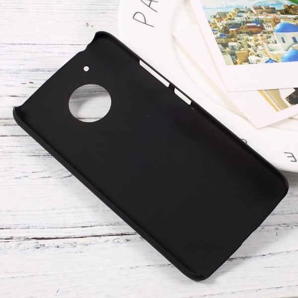 Motorola Moto G5 stilrent plastikcover - Sort Black