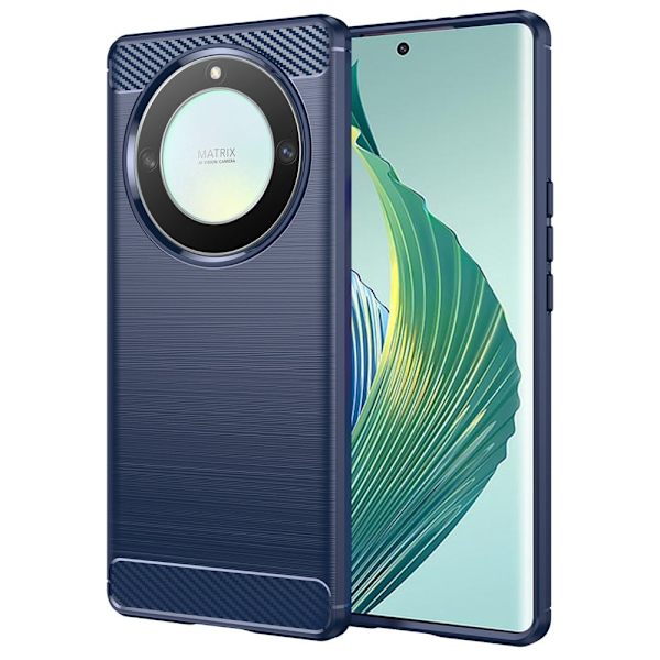 Carbon Flex Suojakotelo Honor Magic5 Lite / X9a / X40 - Sininen Blue