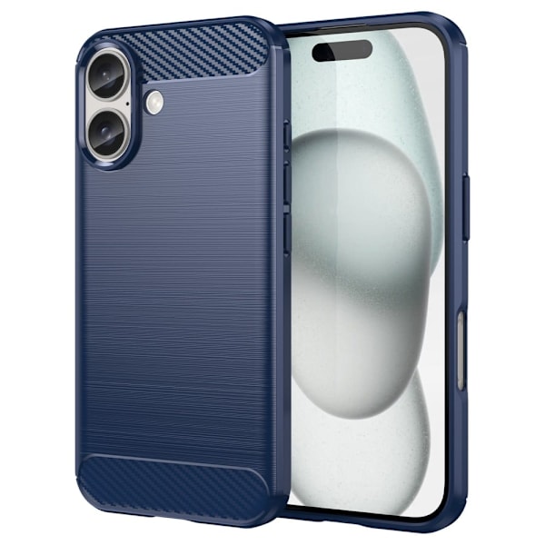 Carbon Flex iPhone 16 kotelot - Sininen Blue