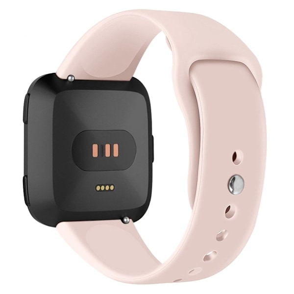 Fitbit Versa Lite silikoneurrem - størrelse: S / Lyserød Pink