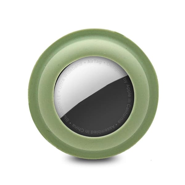 AirTags enkla silikonskydd - Avokadogrön Grön