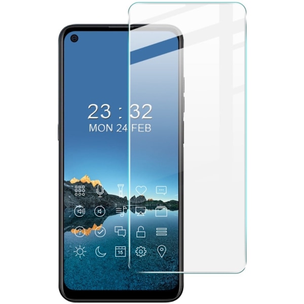 IMAK H Oukitel C19 Pro hærdet glas skærmbeskytter Transparent