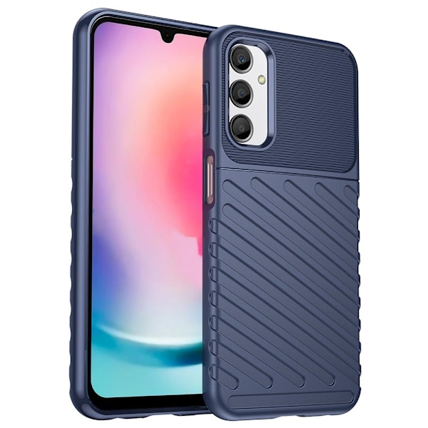 Thunder Samsung Galaxy A24 4G skal - Blå Blå