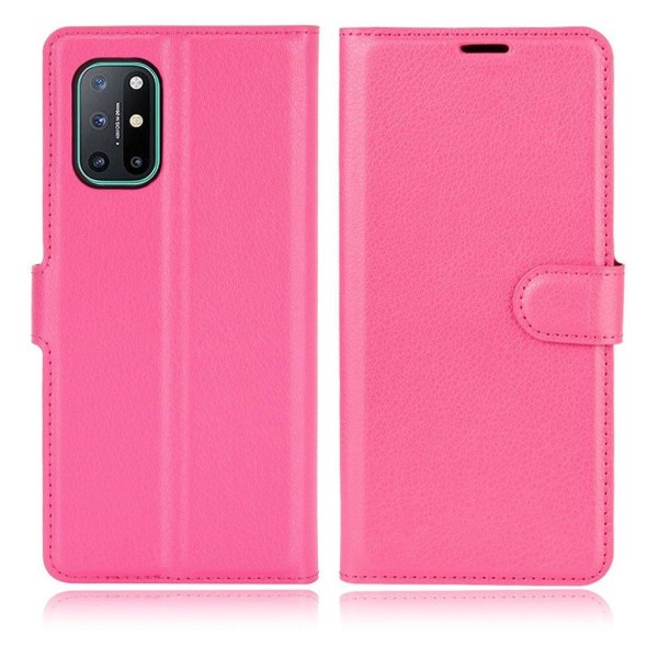 Classic OnePlus 8T flip etui - Rose Pink