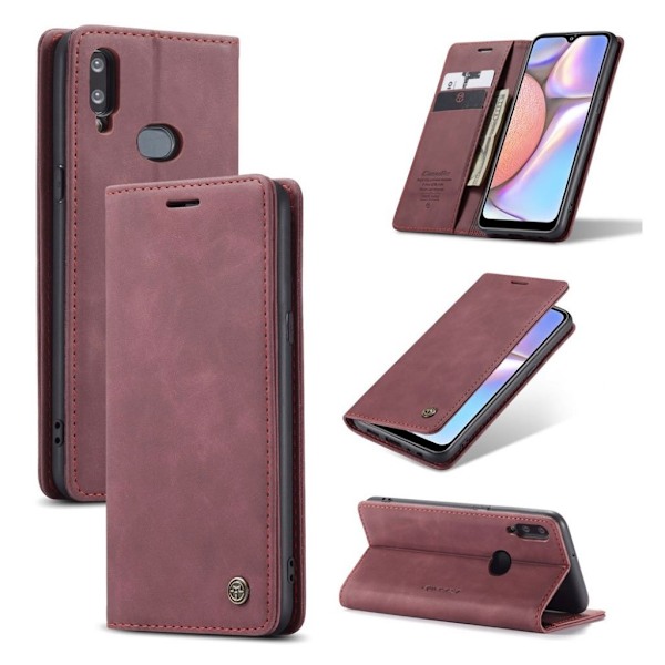 CaseMe vintage Samsung Galaxy A10s fodral - Röd Röd