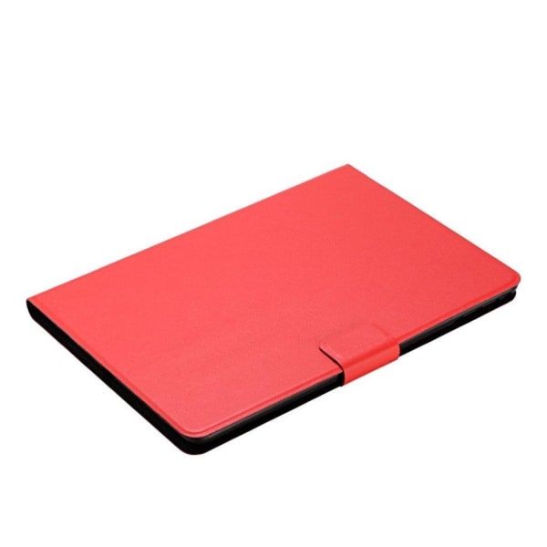 Huawei MediaPad T5 light simple leather case - Red Röd