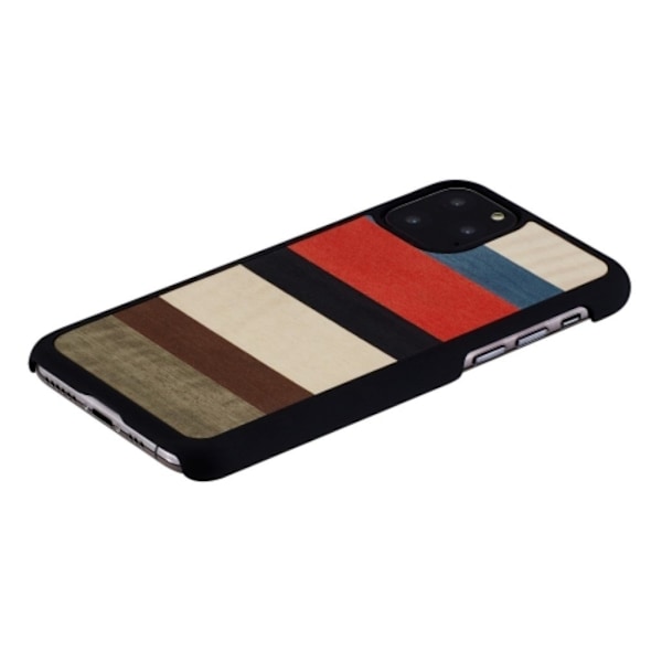Man&Wood premium-kotelo iPhone 11:lle - Coralina Multicolor
