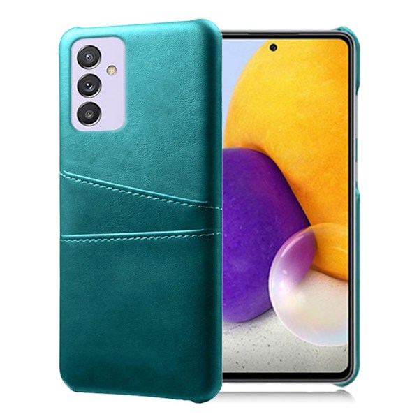 Dual Card Suojakotelo Samsung Galaxy Quantum 2 / A82 5g - Vihreä Green