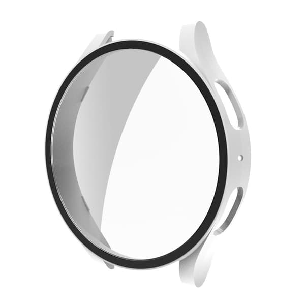 HAT PRINCE Huawei Watch 5 matte cover with tempered glass screen protector - White Vit