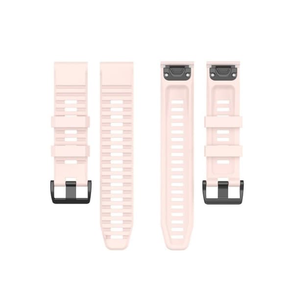Garmin Fenix 6X Pro silikonearmbånd - Lyserød Pink