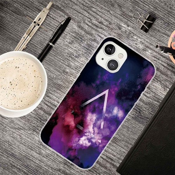 Deco iPhone 14 kotelot - Kolmio Ja Kolmio Purple