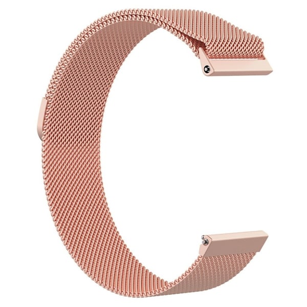 Fitbit Verse milanese rustfrit stål urrem - Størrelse: S / Rose Guld Multicolor