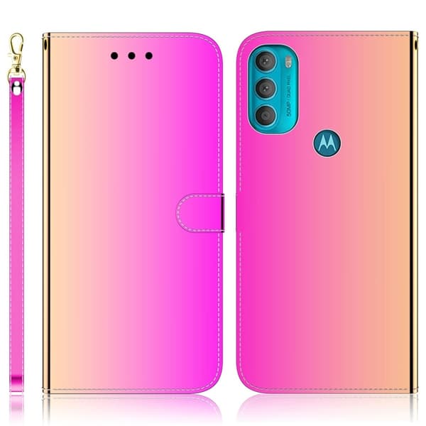 Mirror Motorola Moto G71 5G Flippetui - Rose Pink