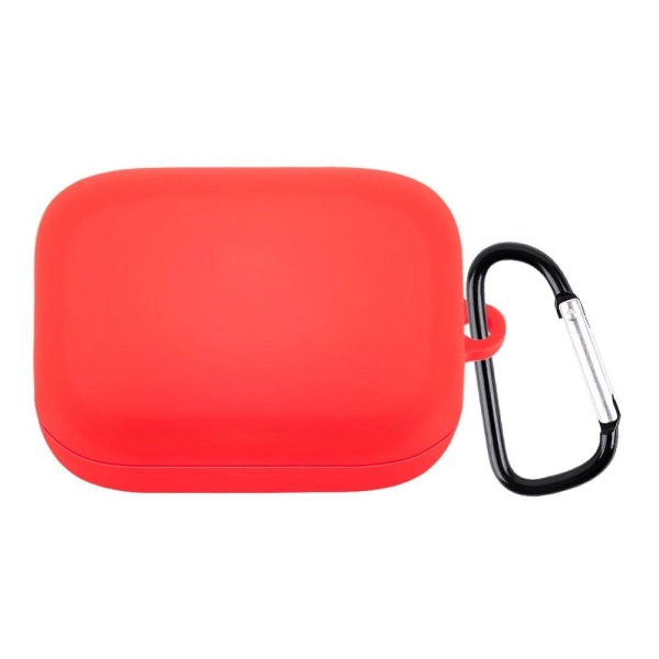 OnePlus Buds Pro silicone case with carabiner - Red Red