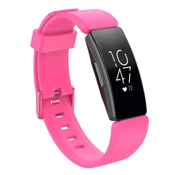 Fitbit Inspire / Inspire HR silikoninen kellonauha - Koko: L / Ruusu Pink