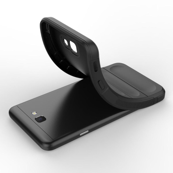 Soft gripformed cover for Samsung Galaxy J7 Prime / On7 - Black Black