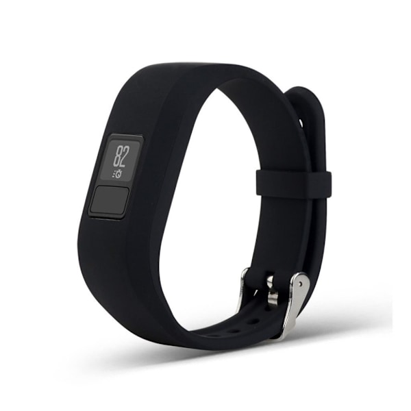 Garmin Vivofit 3 blød silikone rem - Sort Black