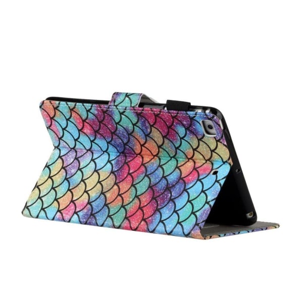 iPad Mini (2019) / Mini 4 cool pattern leather flip case - Fish Multicolor