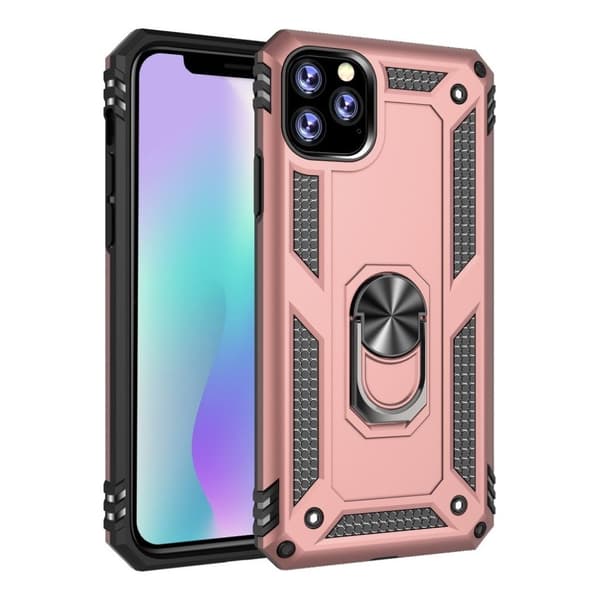 Bofink Combat iPhone 11 Pro Max deksel - Rose gull Pink