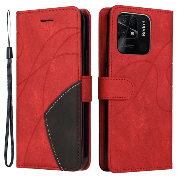 Matte Liquid silikone cover til Xiaomi Redmi 10C - Rød Red