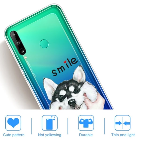 Deco Huawei P40 Lite E skal - Hund multifärg