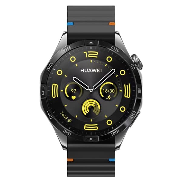 22 mm silikonebånd Xiaomi Watch S4 Sport / Redmi Watch 5 Active Wave Design urrem - Sort Black