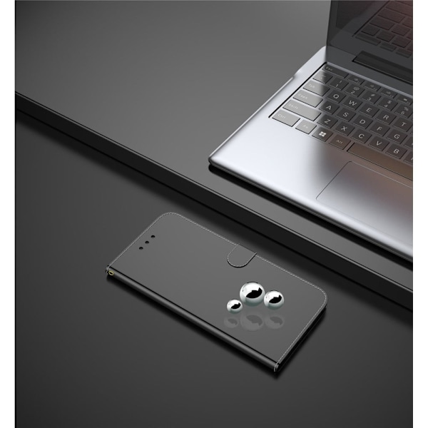 Mirror OnePlus 10 Pro Flip Etui - Sort Black