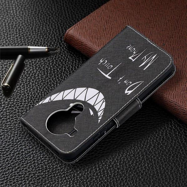 Wonderland Nokia 5.4 Flip etui - Devil Grin Black