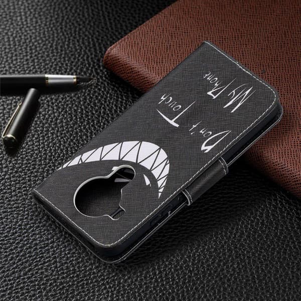 Wonderland Nokia 5.4 Flippetui - Devil Grin Black
