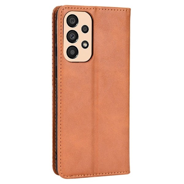 Bofink Vintage läder Samsung Galaxy A33 5G fodral - Brun Brun
