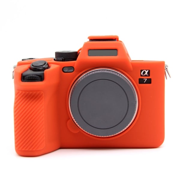 Sony A7 IV silikondeksel - Oransje Orange