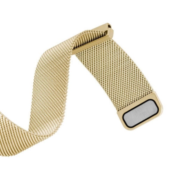20 mm universal urrem i rustfrit stål - Guld Green