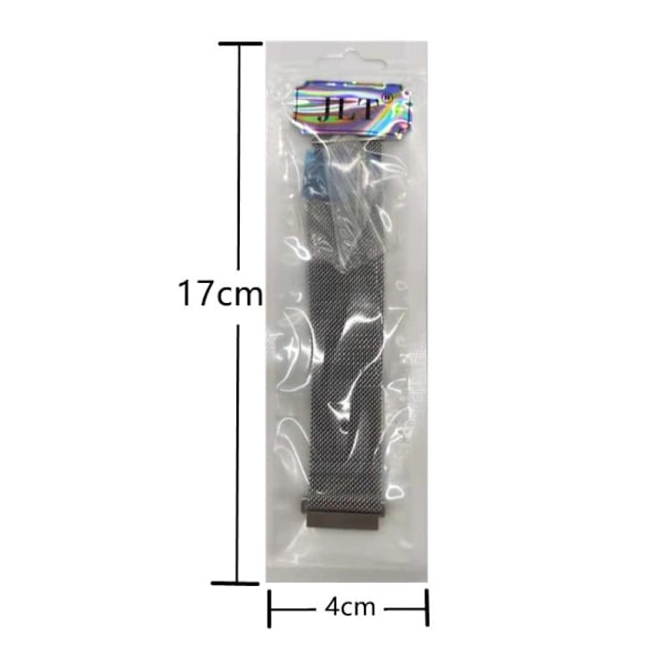 20 mm Universal JLT milanese klockarmband i rostfritt stål - Flerfärgad multifärg
