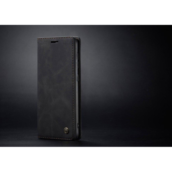CaseMe Samsung Galaxy S21 Plus Vintage-fodral - Svart Svart