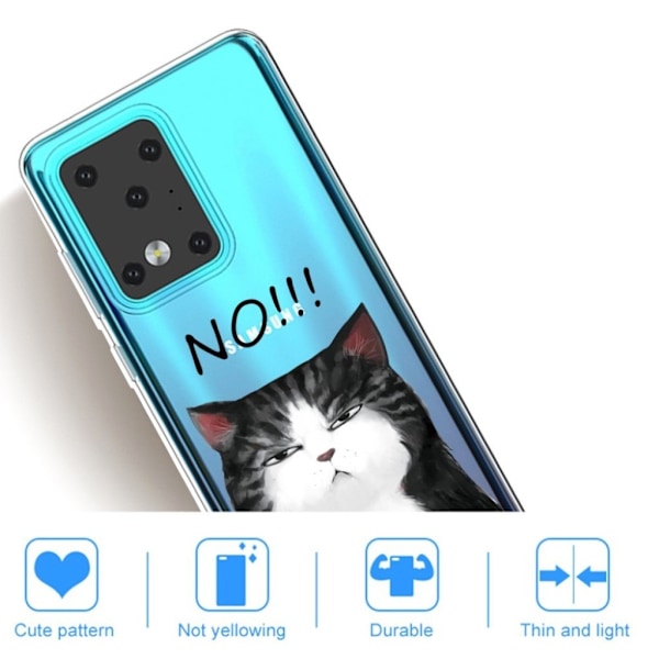 Deco Samsung Galaxy S20 Ultra skal - Katt Svart
