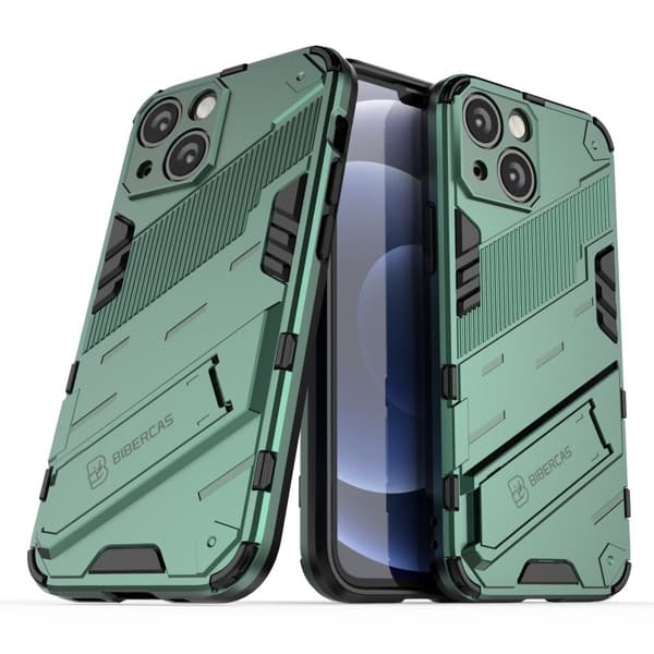 Støtsikkert hybriddeksel for iPhone 13 Mini - Grønn Green