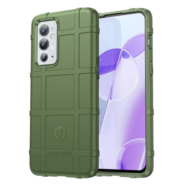 Rugged Shield Suojakotelo OnePlus 9RT 5G - Vihreä Green