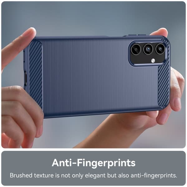 Carbon Flex Suojakotelo Samsung Galaxy A15 - Sininen Blue