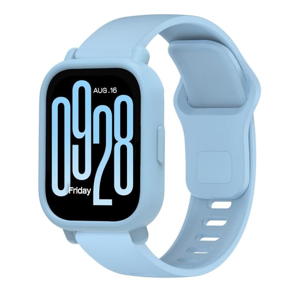 Xiaomi Redmi Watch 5 Active Watch Case Mykt silikonklokkedeksel - Blå Blue