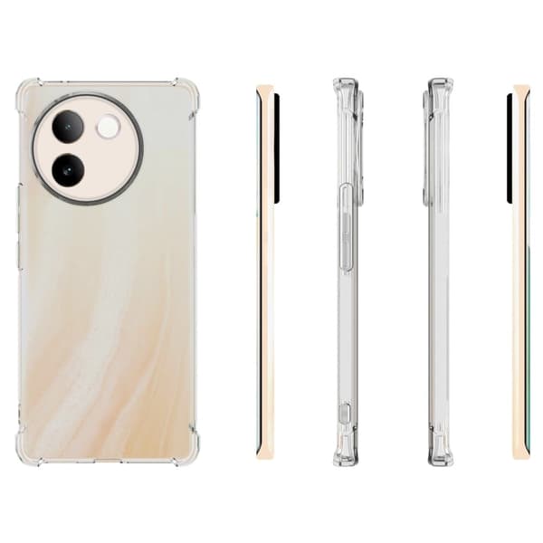 Lux-Case Airbag-deksel for vivo V30e Transparent