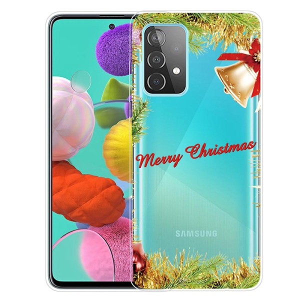 Julfodral till Samsung Galaxy A13 4G - Julklocka Grön
